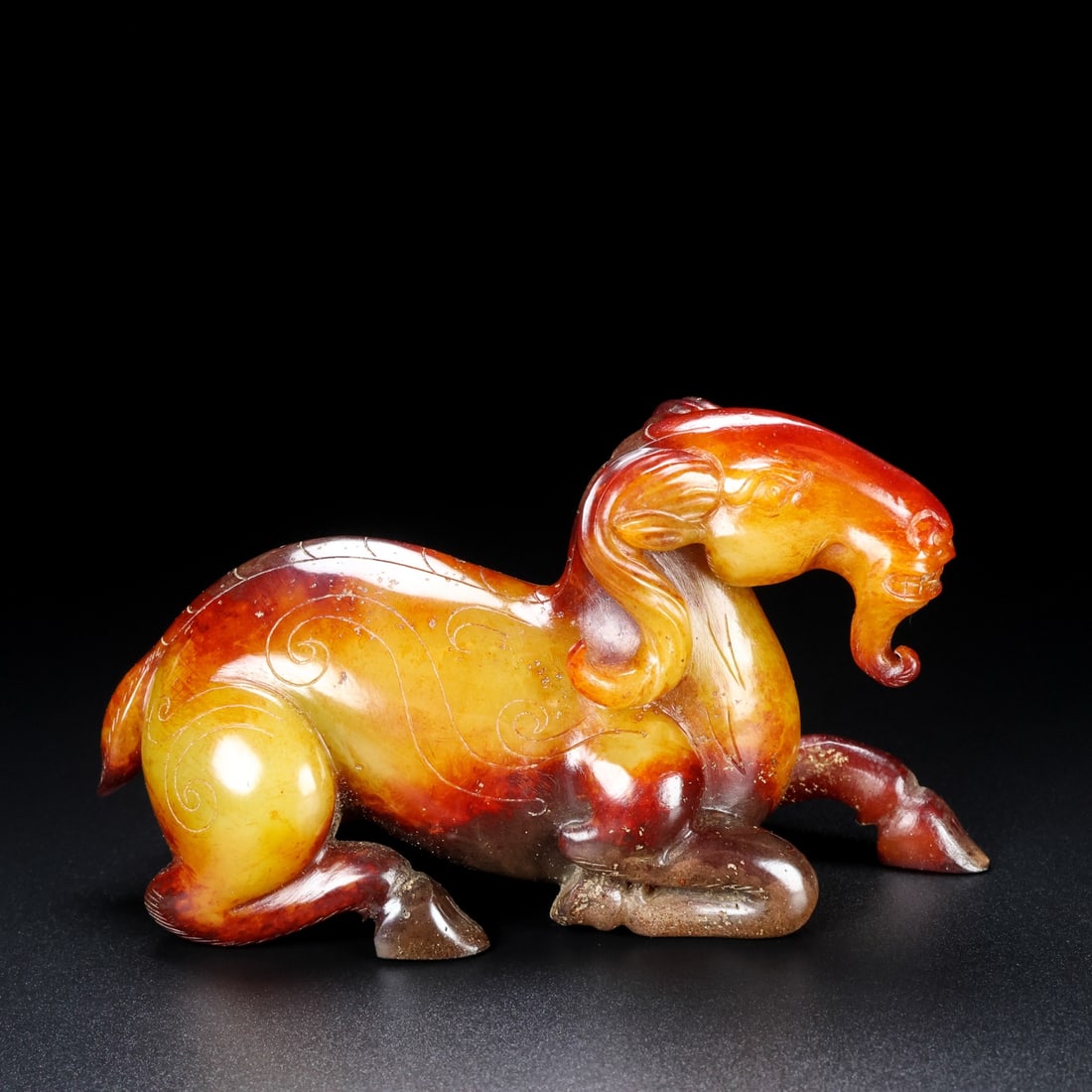 A Exquisite Hotan Jade Sheep Ornament (1 of 9)