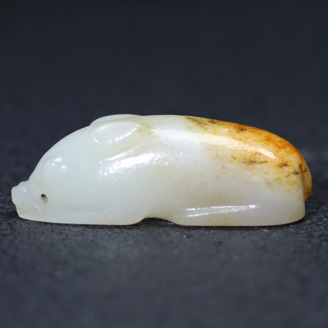 A Exquisite Hotan Jade Pig Handheld Carving (1 of 6)