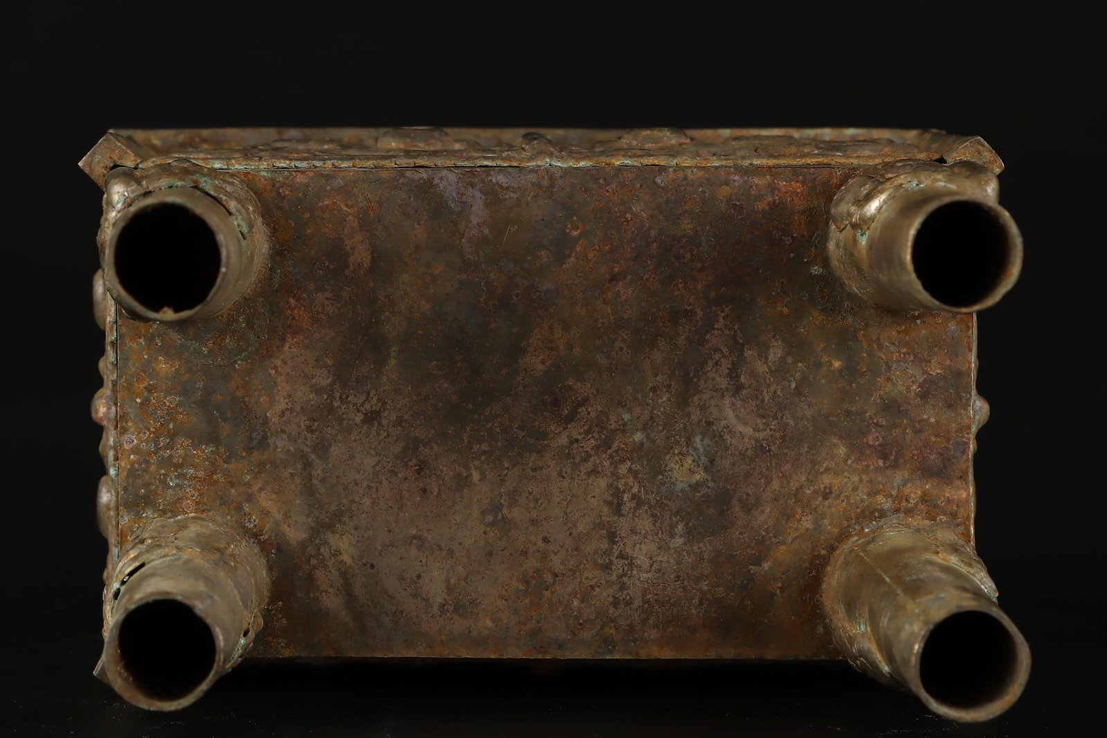 A Exquisite Bronze Beast-Face Pattern Censer - 9
