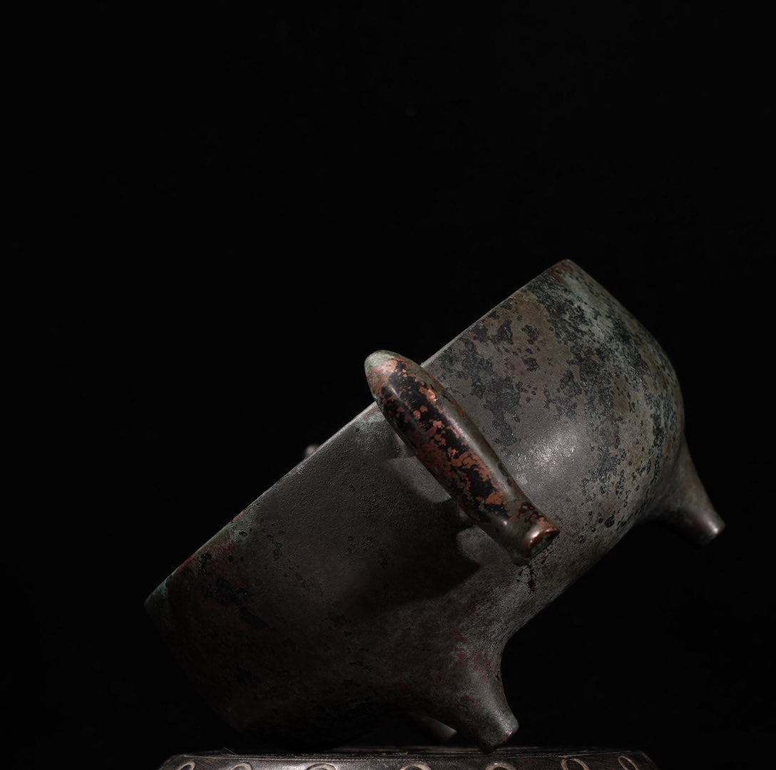 A Exquisite Red Copper Incense Burner - 8