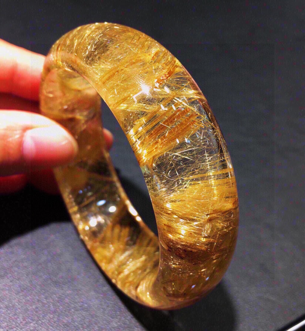 A Exquisite Titanium Quartz Bracelets - 4