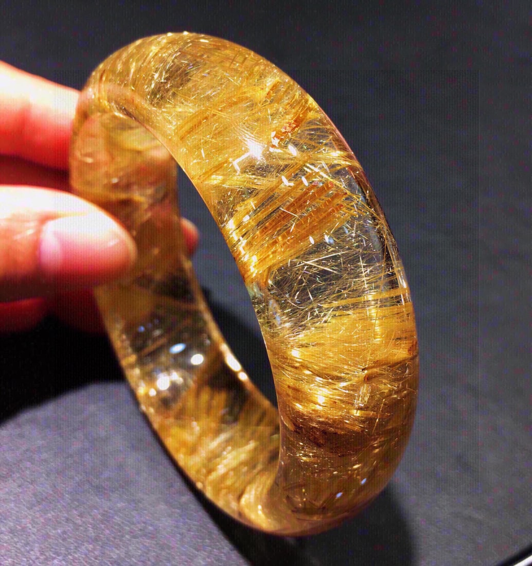 A Exquisite Titanium Quartz Bracelets - 5