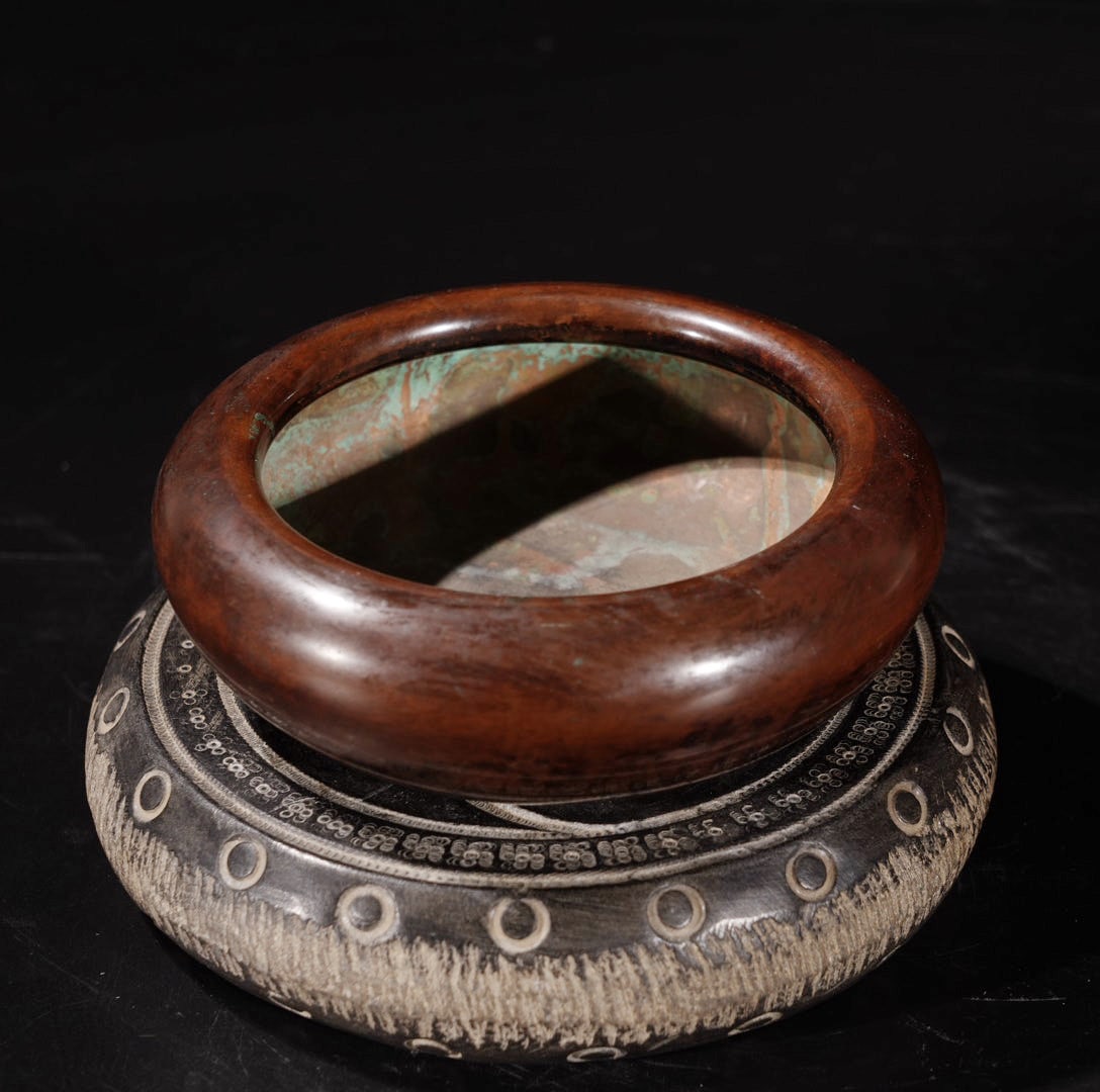 A Exquisite Red Copper Incense Burner - 5