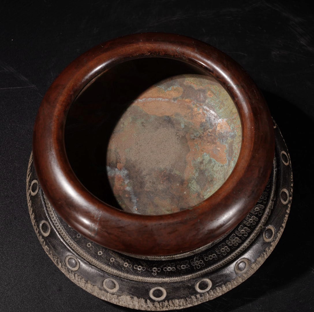 A Exquisite Red Copper Incense Burner - 7