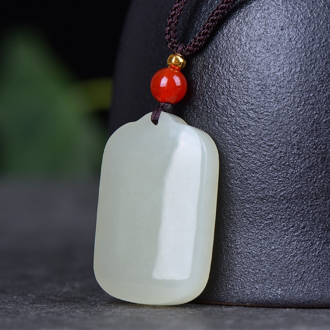 A Exquisite Hotan Jade Pendant - 3
