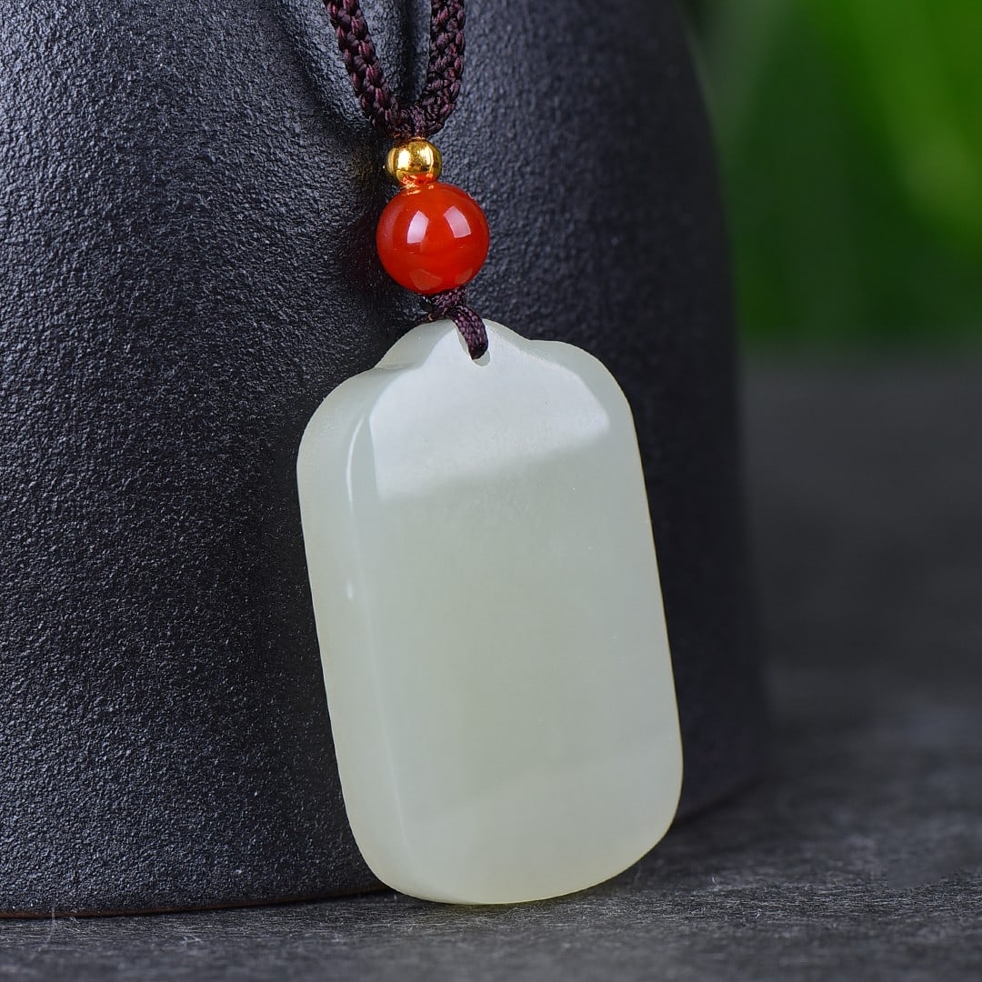 A Exquisite Hotan Jade Pendant - 4
