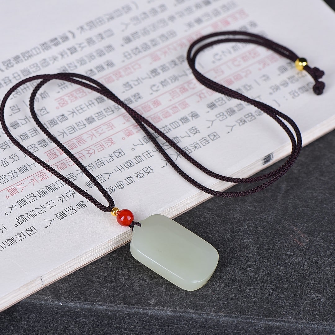 A Exquisite Hotan Jade Pendant - 5