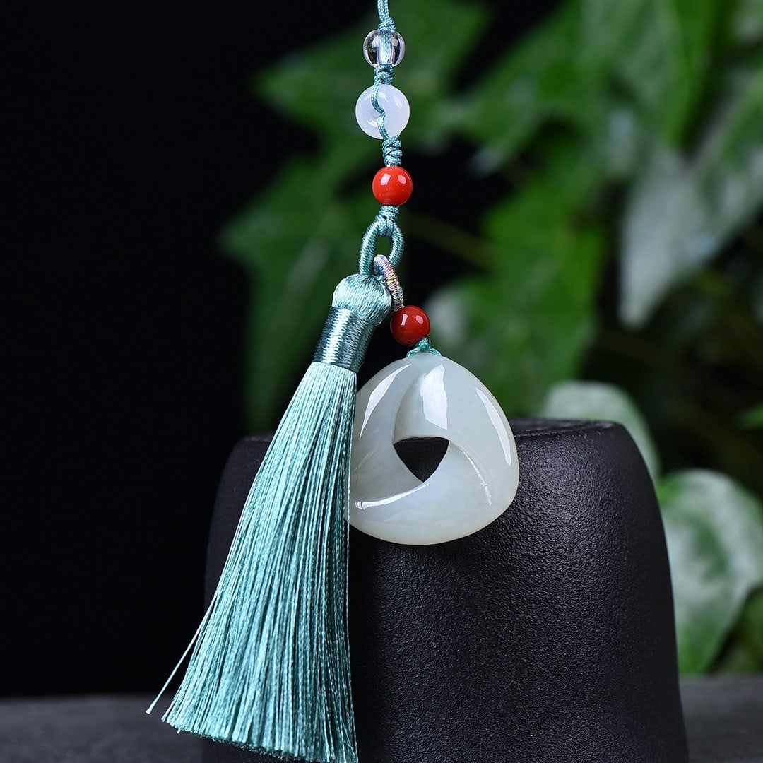 A Exquisite Hotan Jade Accessories - 2