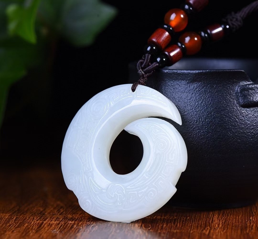 A Exquisite Hotan Jade Pendant - 3