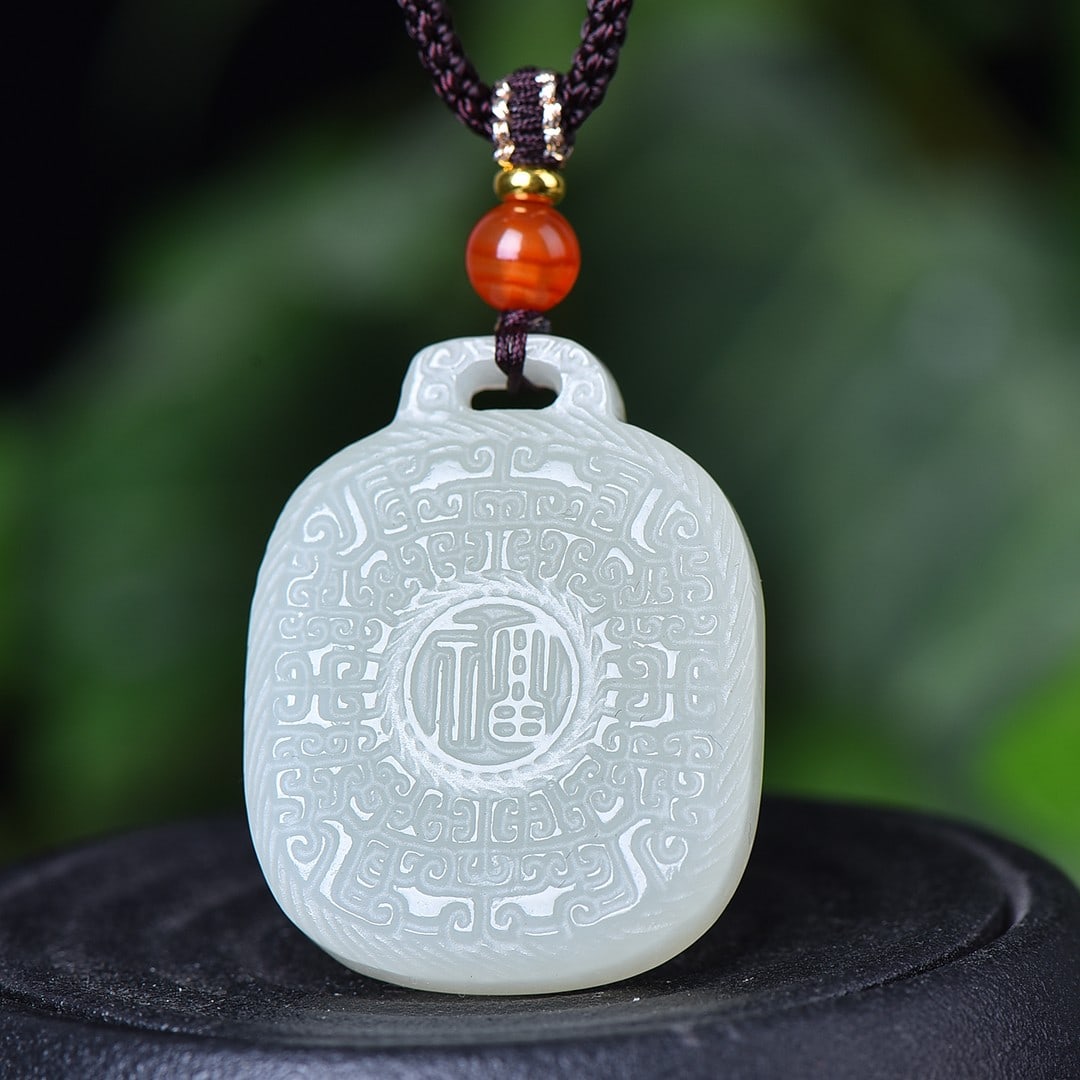 A Exquisite Hotan Jade Pendant - 3