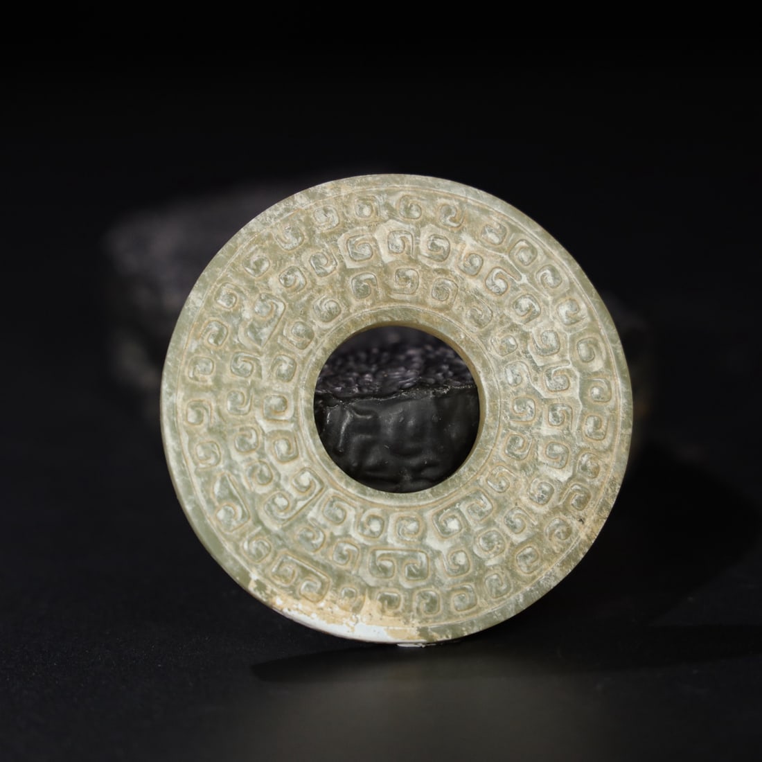 A Exquisite Hotan Jade Bi