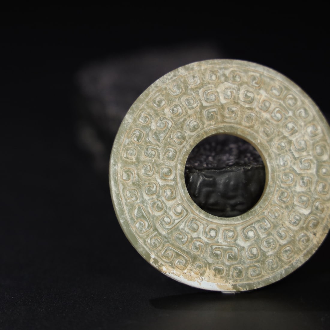 A Exquisite Hotan Jade Bi - 2