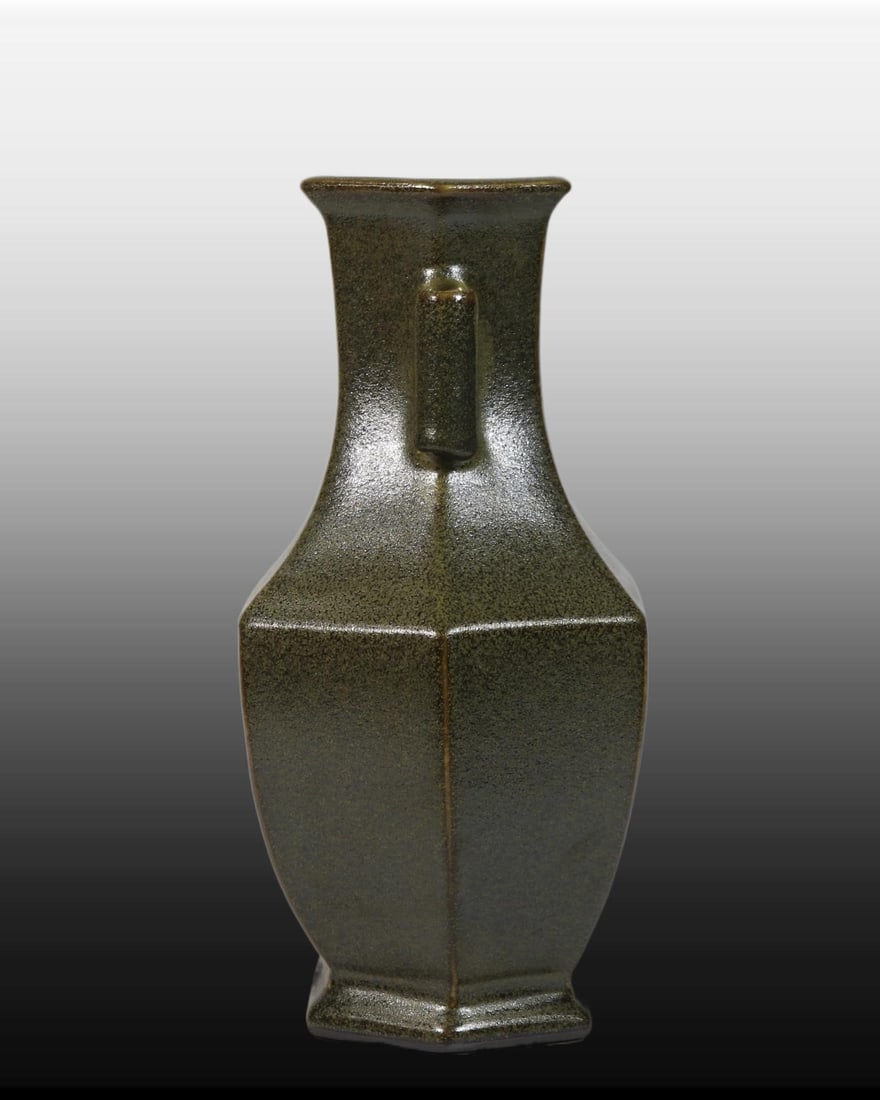 A Exquisite Teadust Glazed Vase - 2