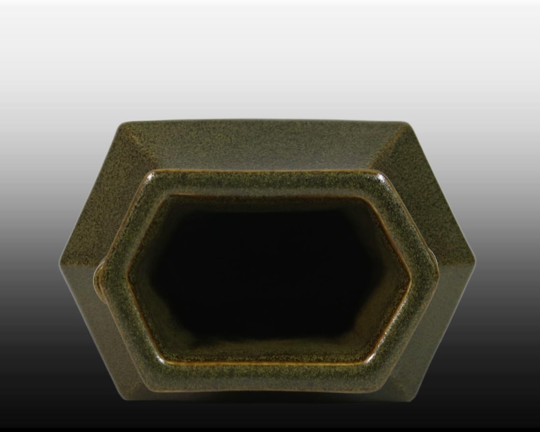 A Exquisite Teadust Glazed Vase - 4