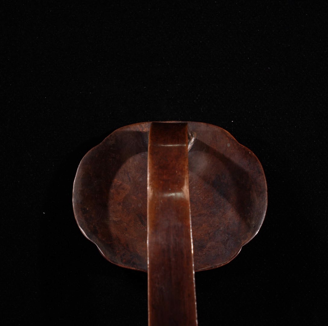 A Exquisite Red Copper Ruyi Ornament - 6