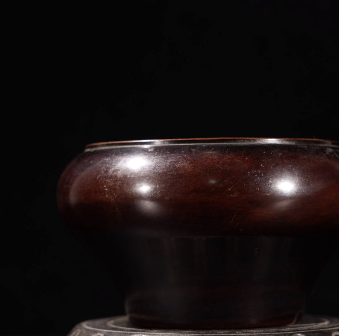 A Exquisite Red Copper Incense Burner - 2