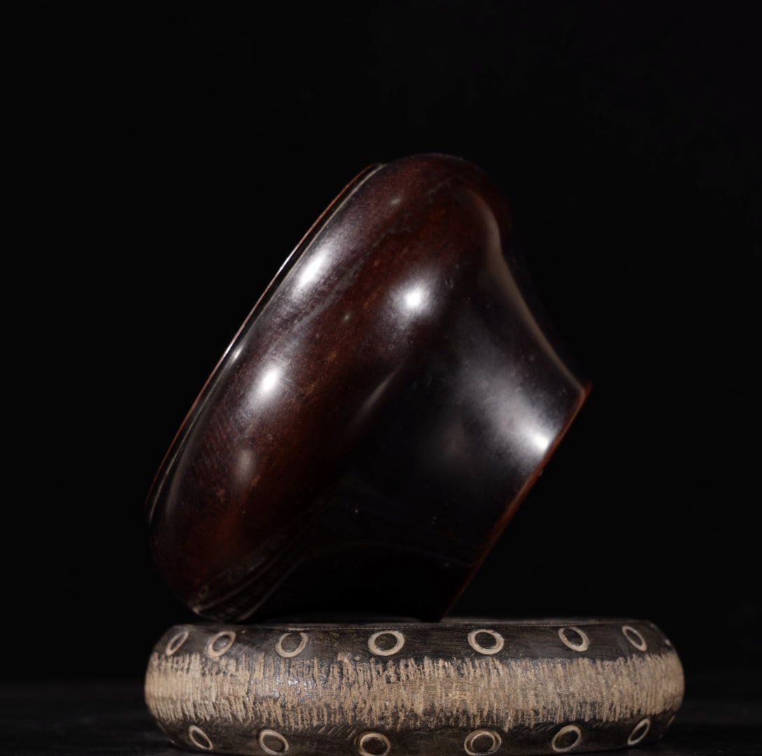 A Exquisite Red Copper Incense Burner - 8