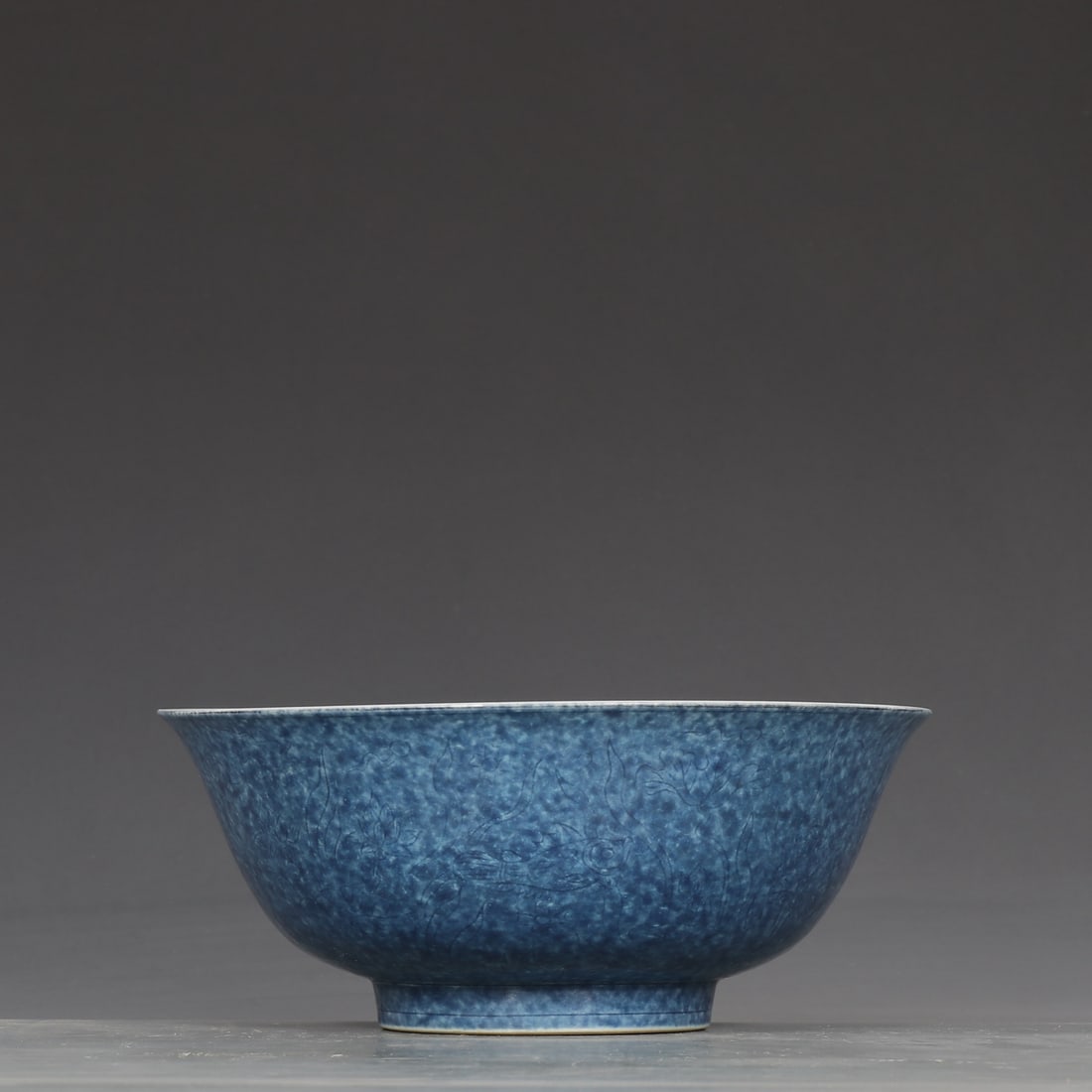 A Exquisite Spray Blue Fish and Lotus Pattern Bowl (1 of 8)