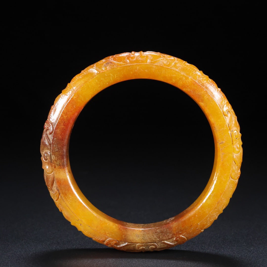 A Exquisite Hotan Jade Bracelets (1 of 9)