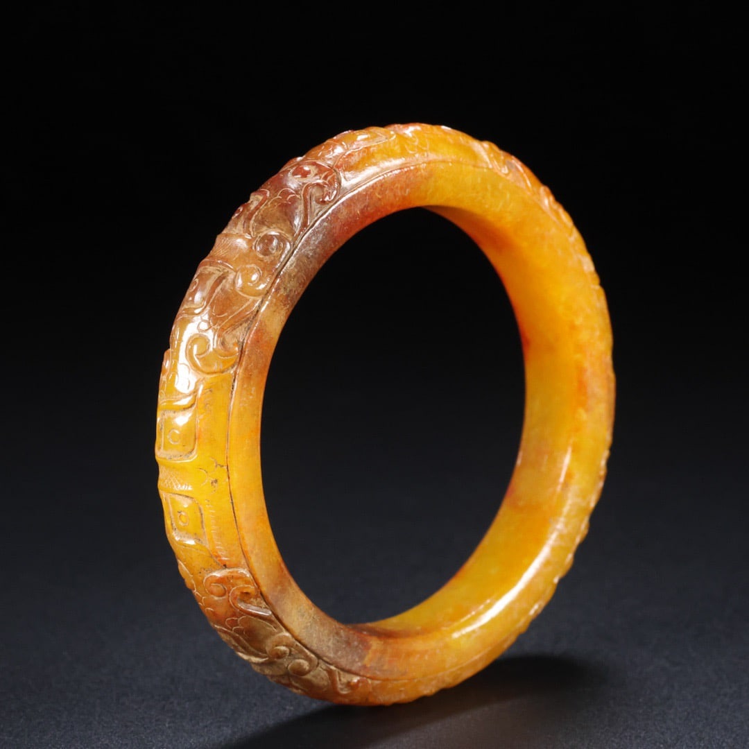 A Exquisite Hotan Jade Bracelets - 2