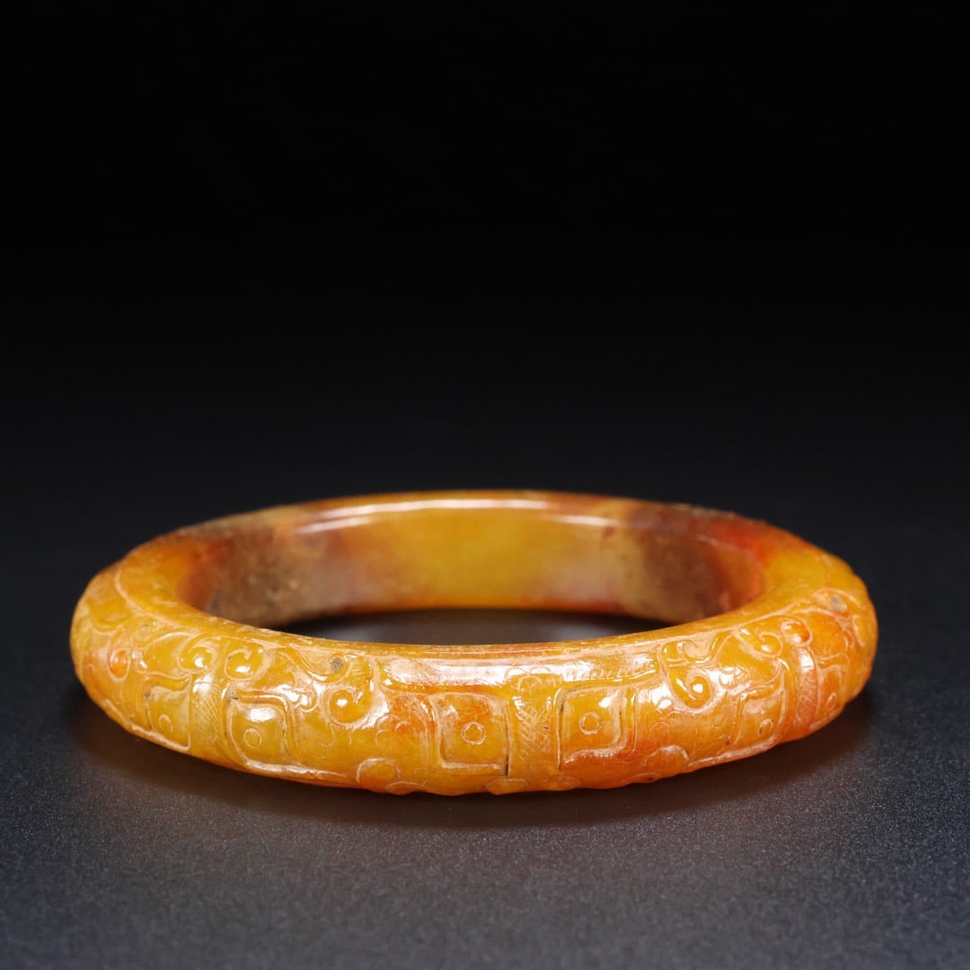 A Exquisite Hotan Jade Bracelets - 4