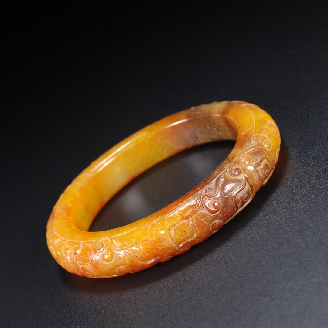A Exquisite Hotan Jade Bracelets - 5