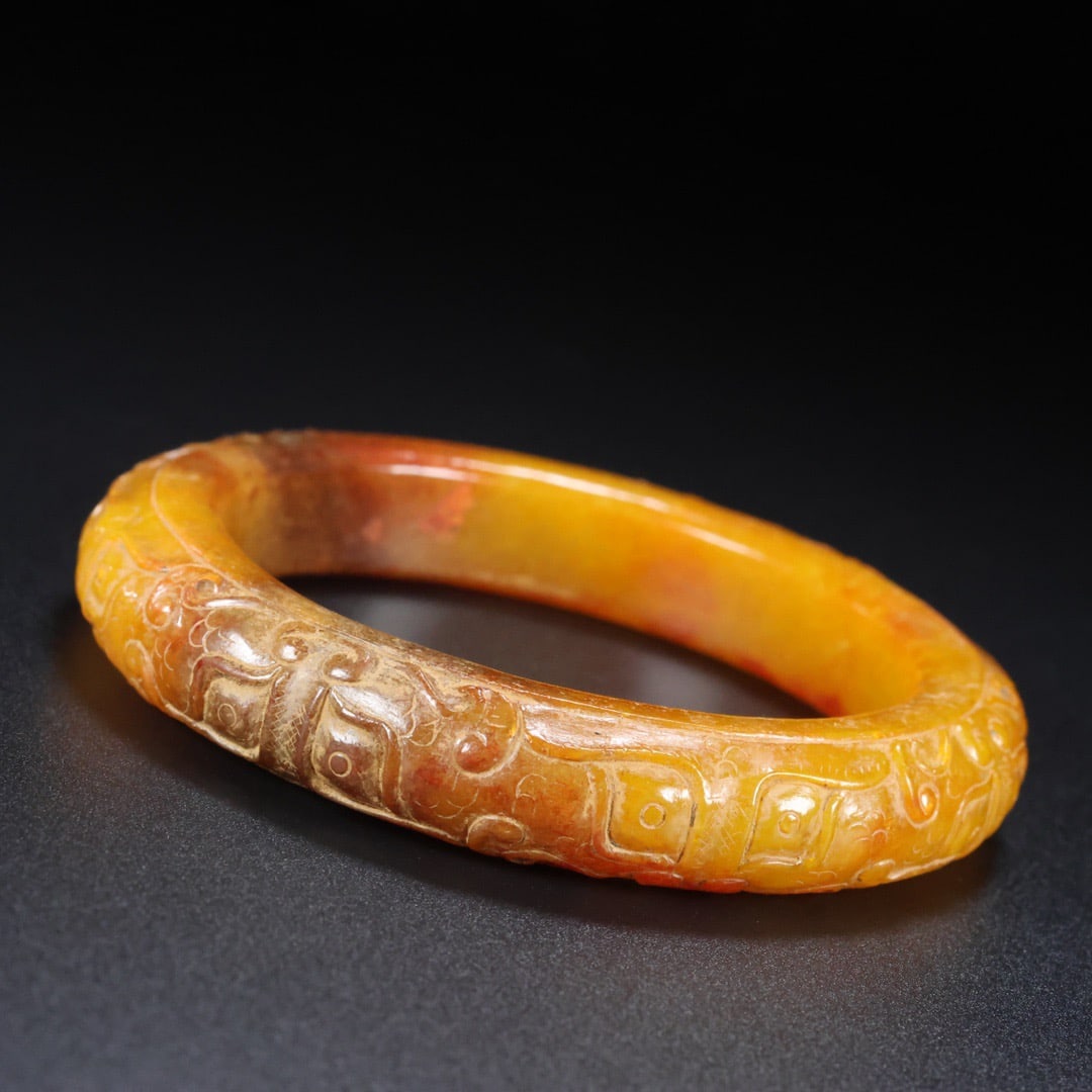 A Exquisite Hotan Jade Bracelets - 6