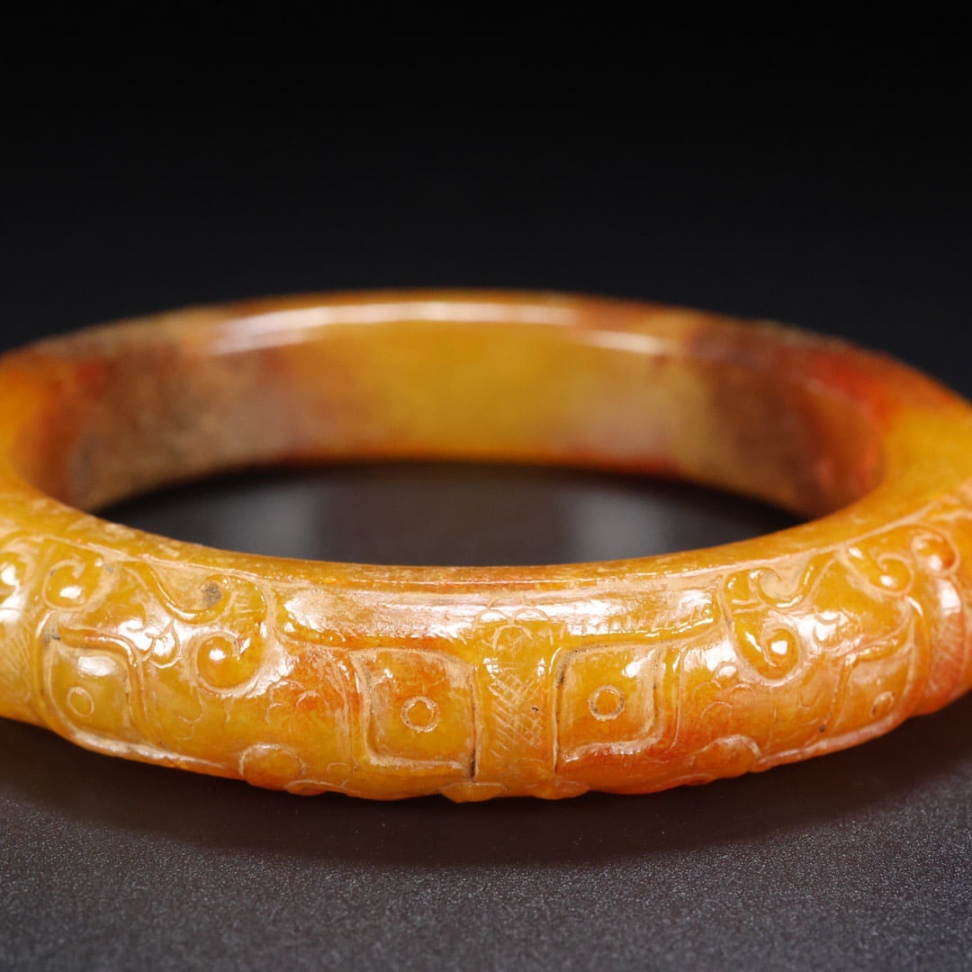 A Exquisite Hotan Jade Bracelets - 7