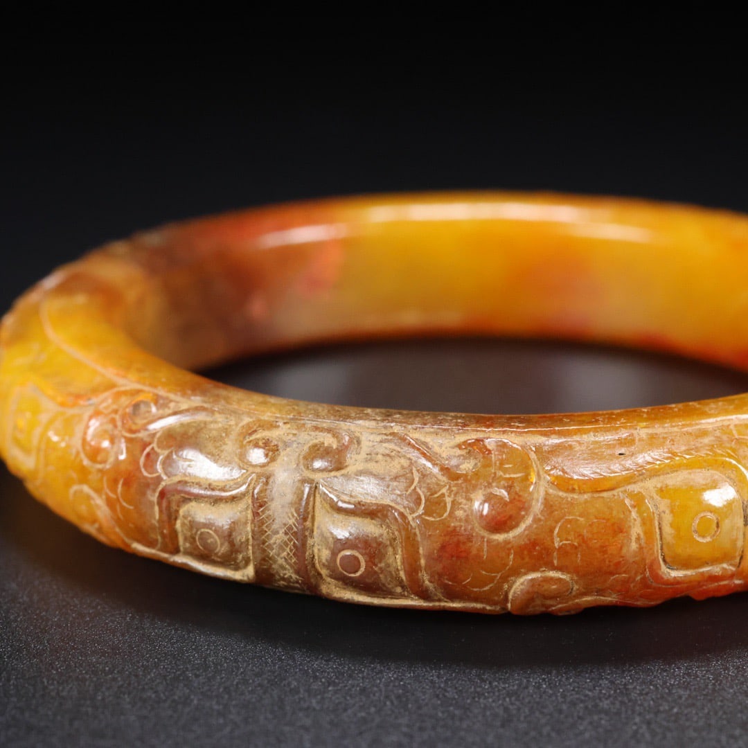A Exquisite Hotan Jade Bracelets - 8
