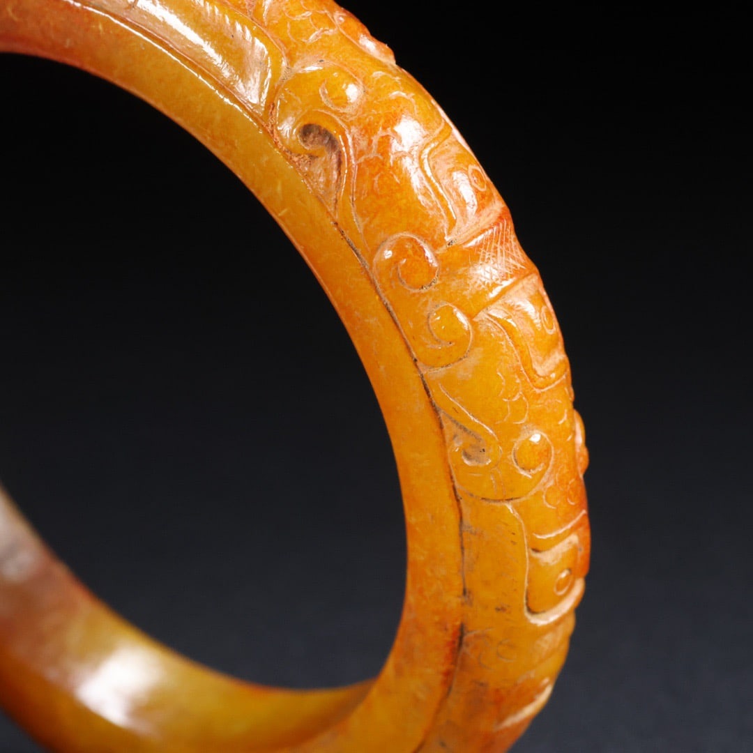A Exquisite Hotan Jade Bracelets - 9