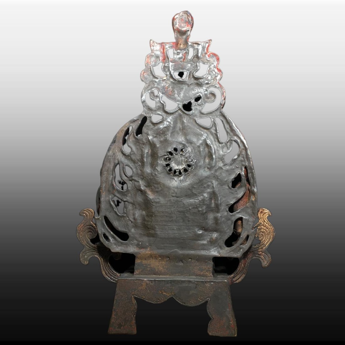 A Exquisite Copper Buddha Statue Ornament - 6