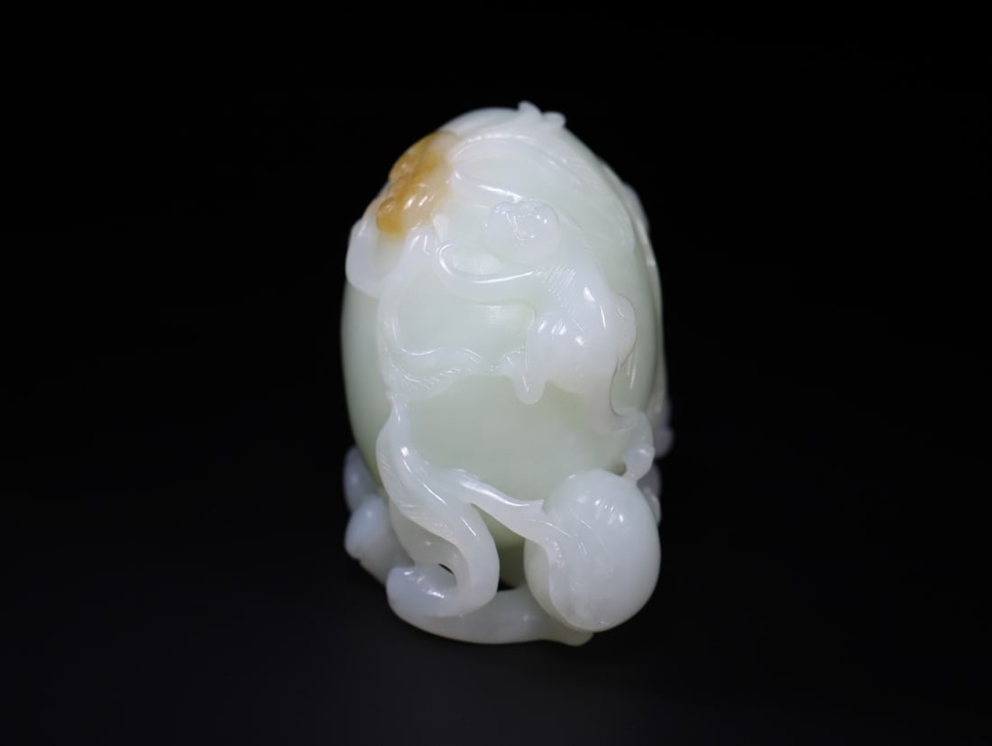A Exquisite Hotan Jade Monkey Ornament - 5