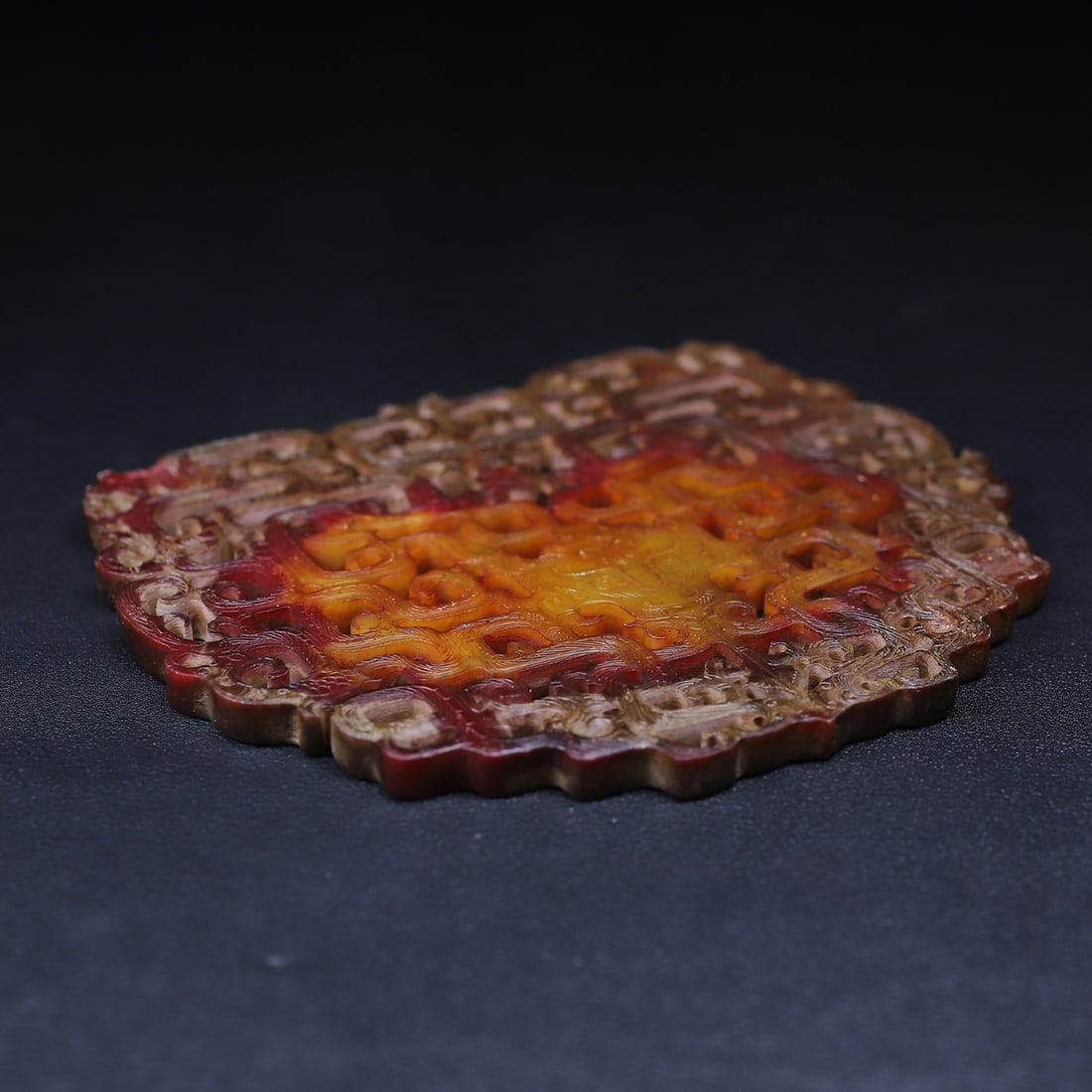 A Exquisite Hotan Jade Dragon Pattern Jade Pendant - 10