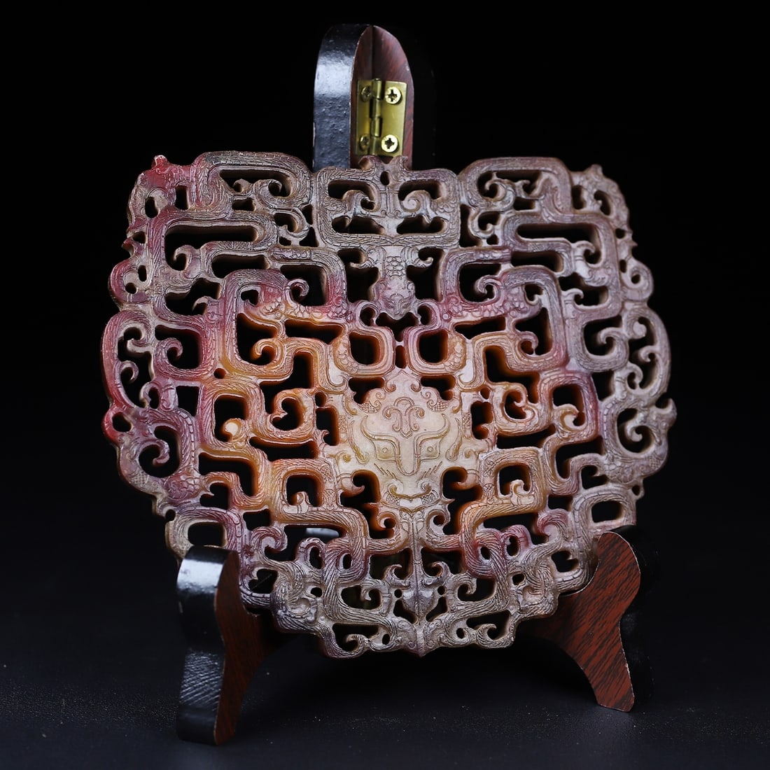 A Exquisite Hotan Jade Dragon Pattern Jade Pendant - 4