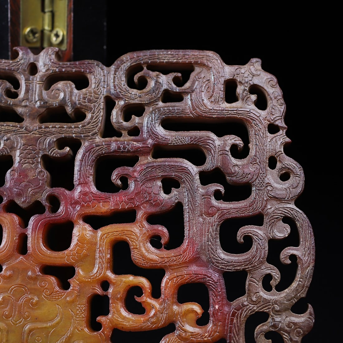A Exquisite Hotan Jade Dragon Pattern Jade Pendant - 5