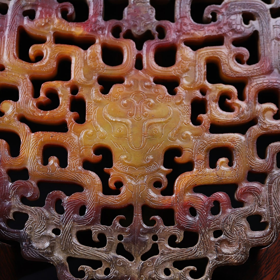 A Exquisite Hotan Jade Dragon Pattern Jade Pendant - 6