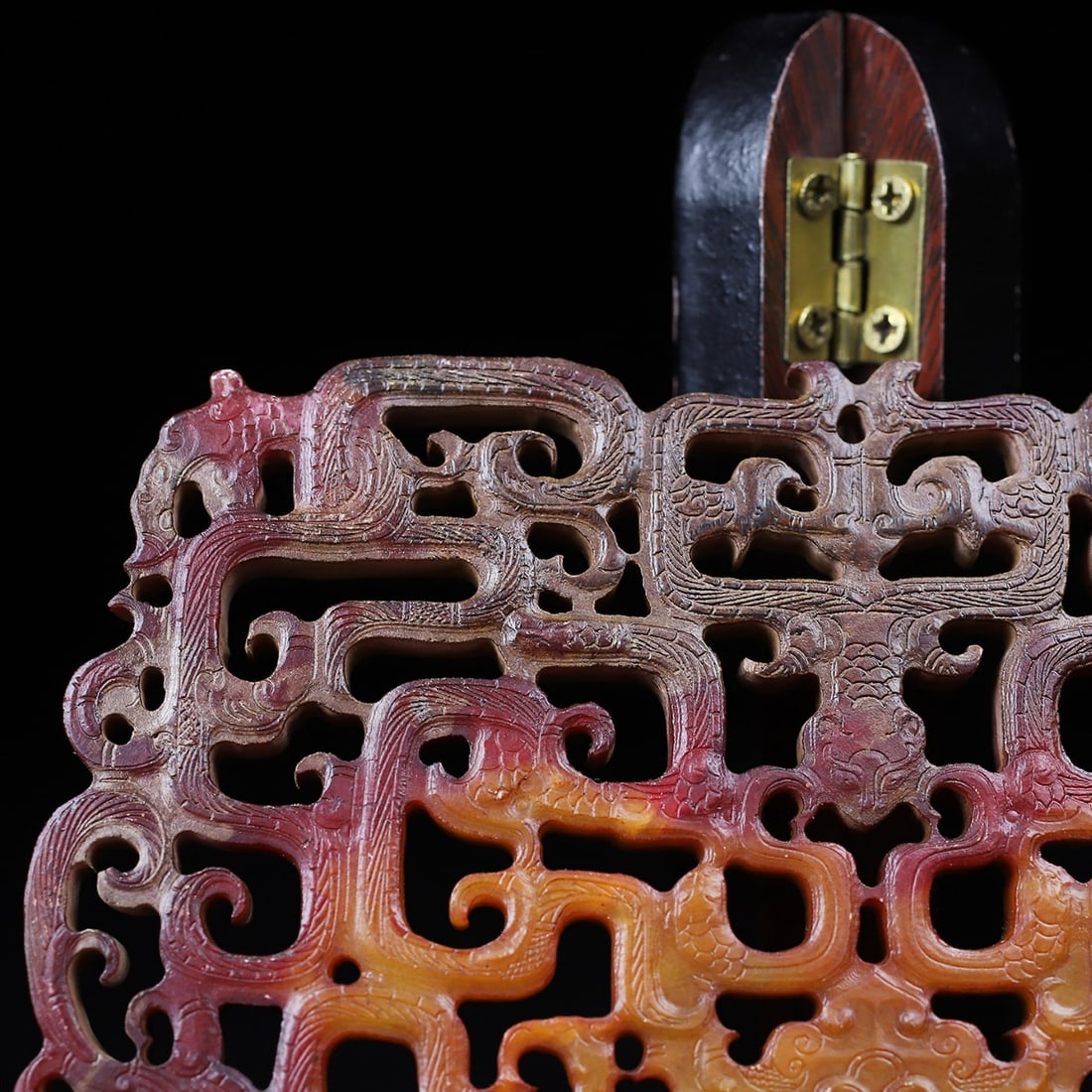 A Exquisite Hotan Jade Dragon Pattern Jade Pendant - 7
