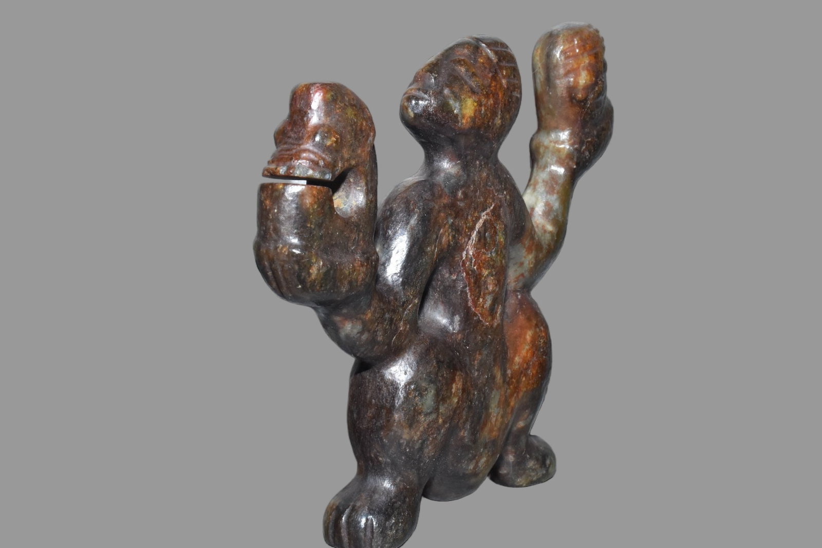A Exquisite Hemoyu Figures - 3