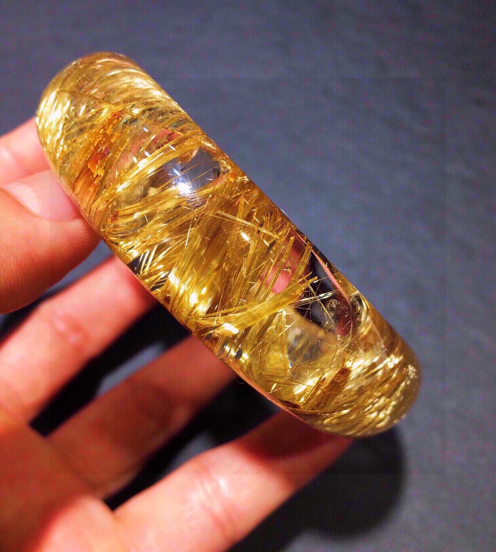 A Exquisite Titanium Quartz Bracelets - 3