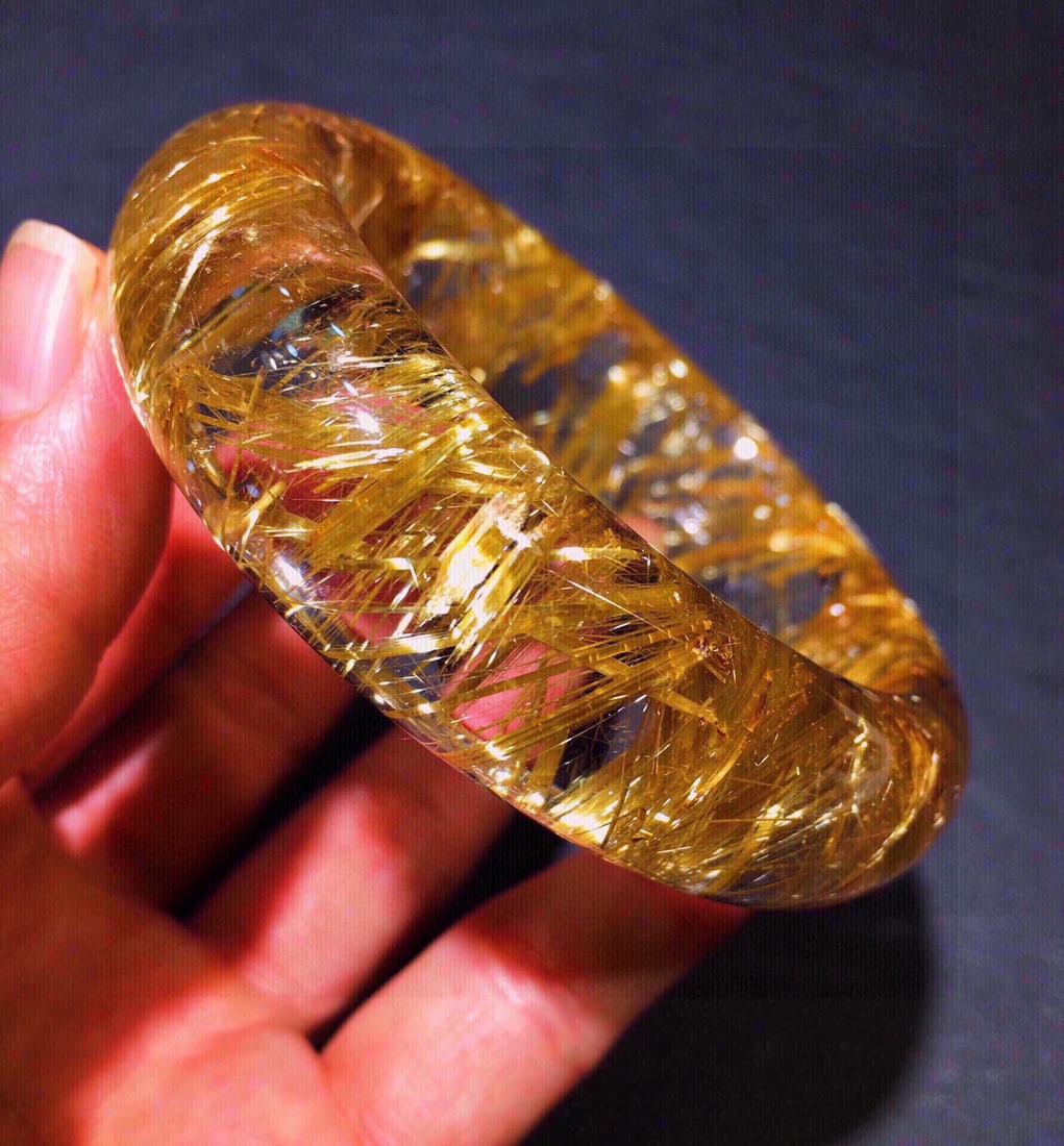 A Exquisite Titanium Quartz Bracelets - 4