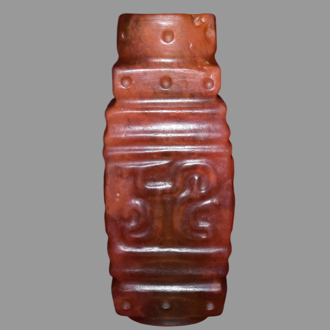 A Exquisite Crystal Handheld Carving: A Exquisite Crystal Handheld Carving,Ancient Time, China,Size:7.5inx3.1in,Weight:1220g 水晶手把件,远古时期