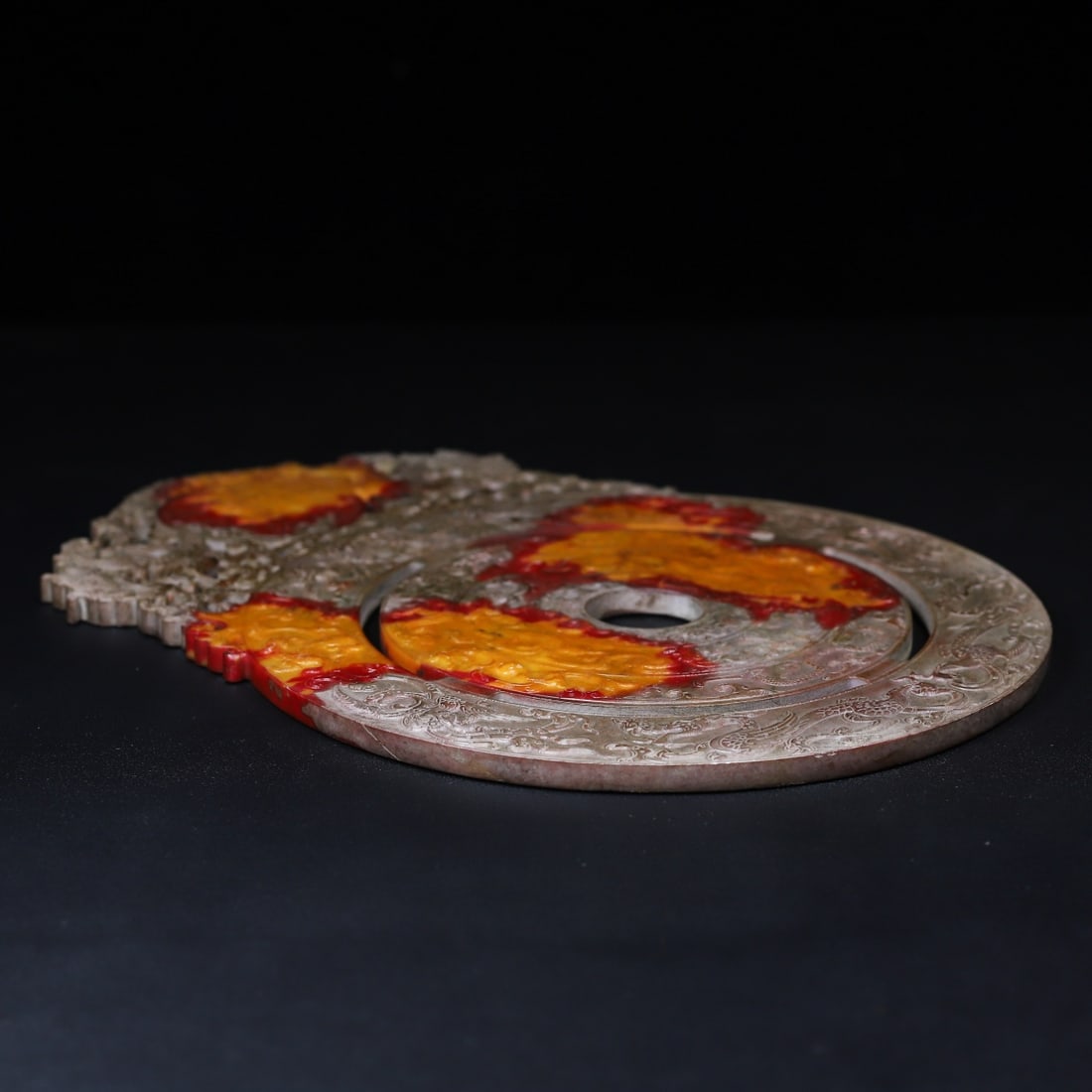 A Exquisite Hotan Jade Phoenix Pattern Jade Pendant - 10