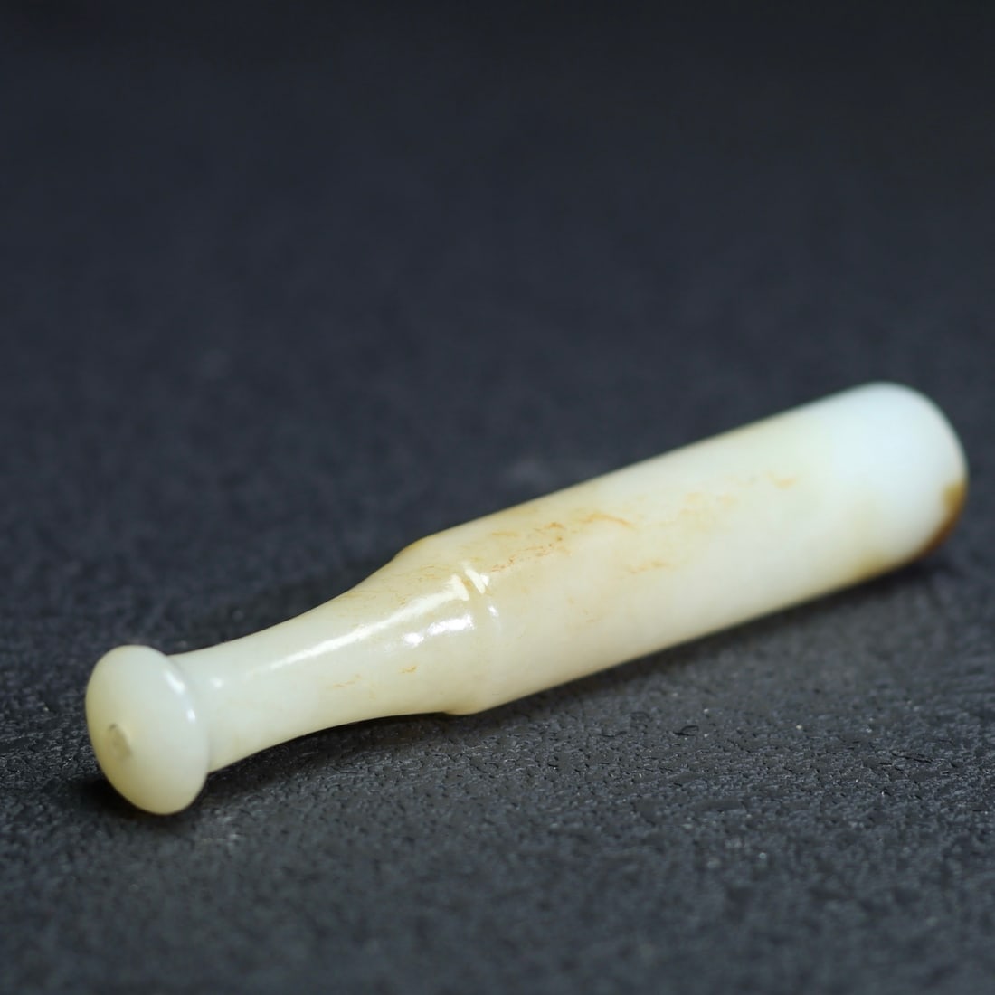 A Exquisite Hotan Jade Cigarette Holder - 6