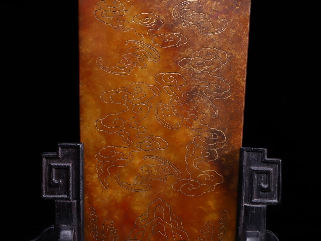 A Exquisite Hotan Jade Gui - 8