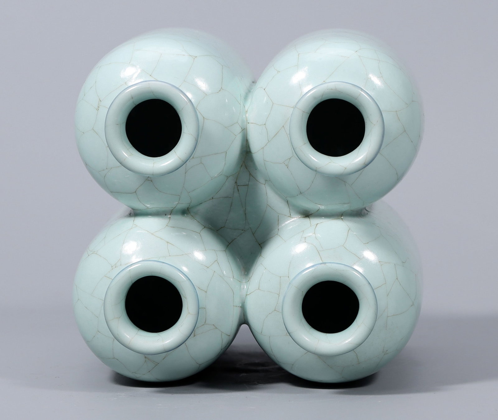 A Exquisite Turquoise-Glazed Vase - 3