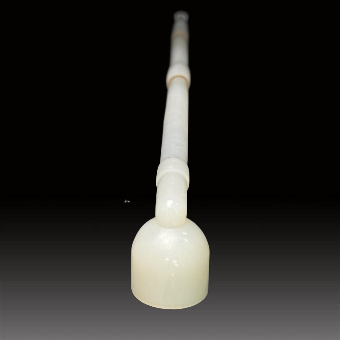 A Exquisite Hotan Jade Pipe - 5