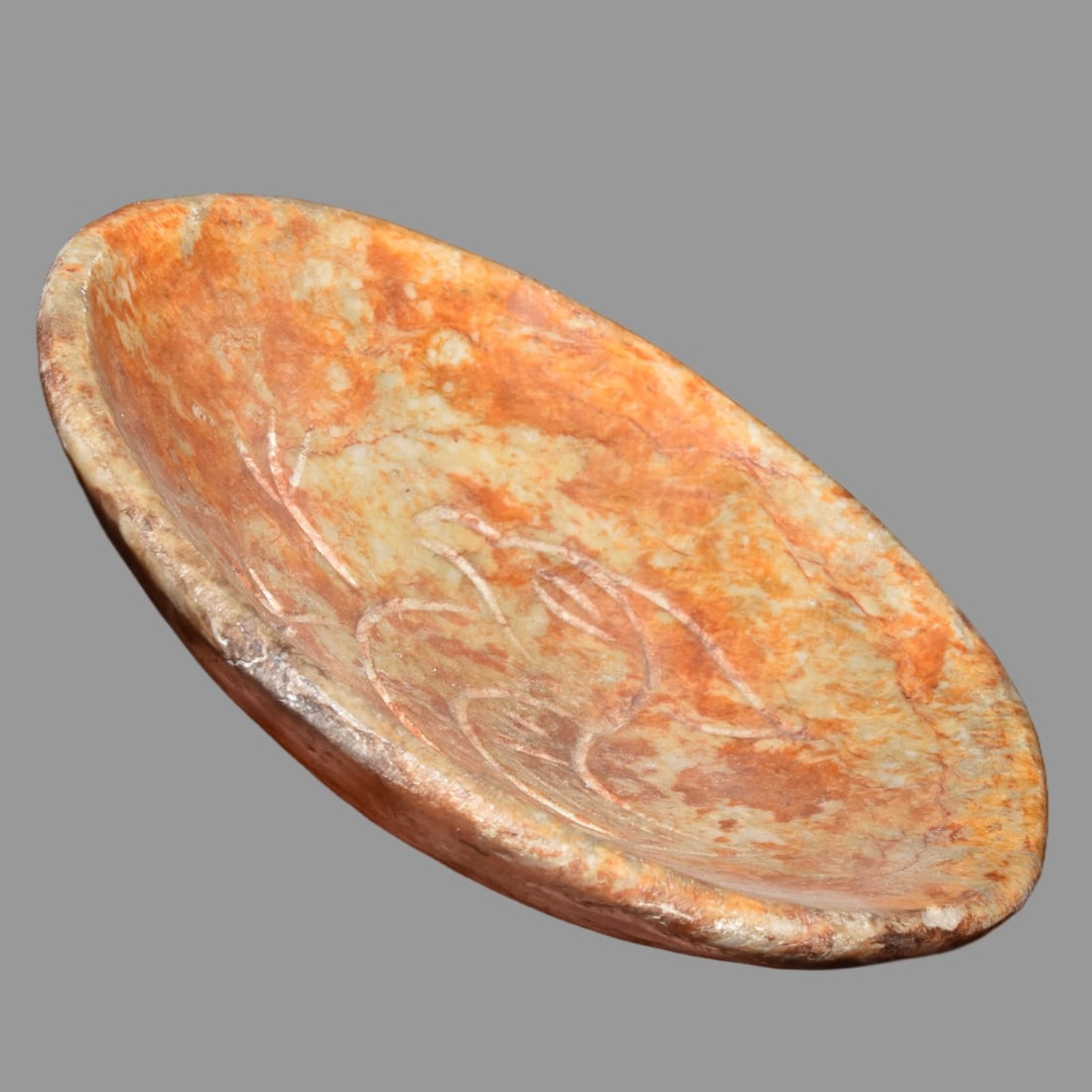 A Exquisite Hemoyu Bird Pattern Plate - 4