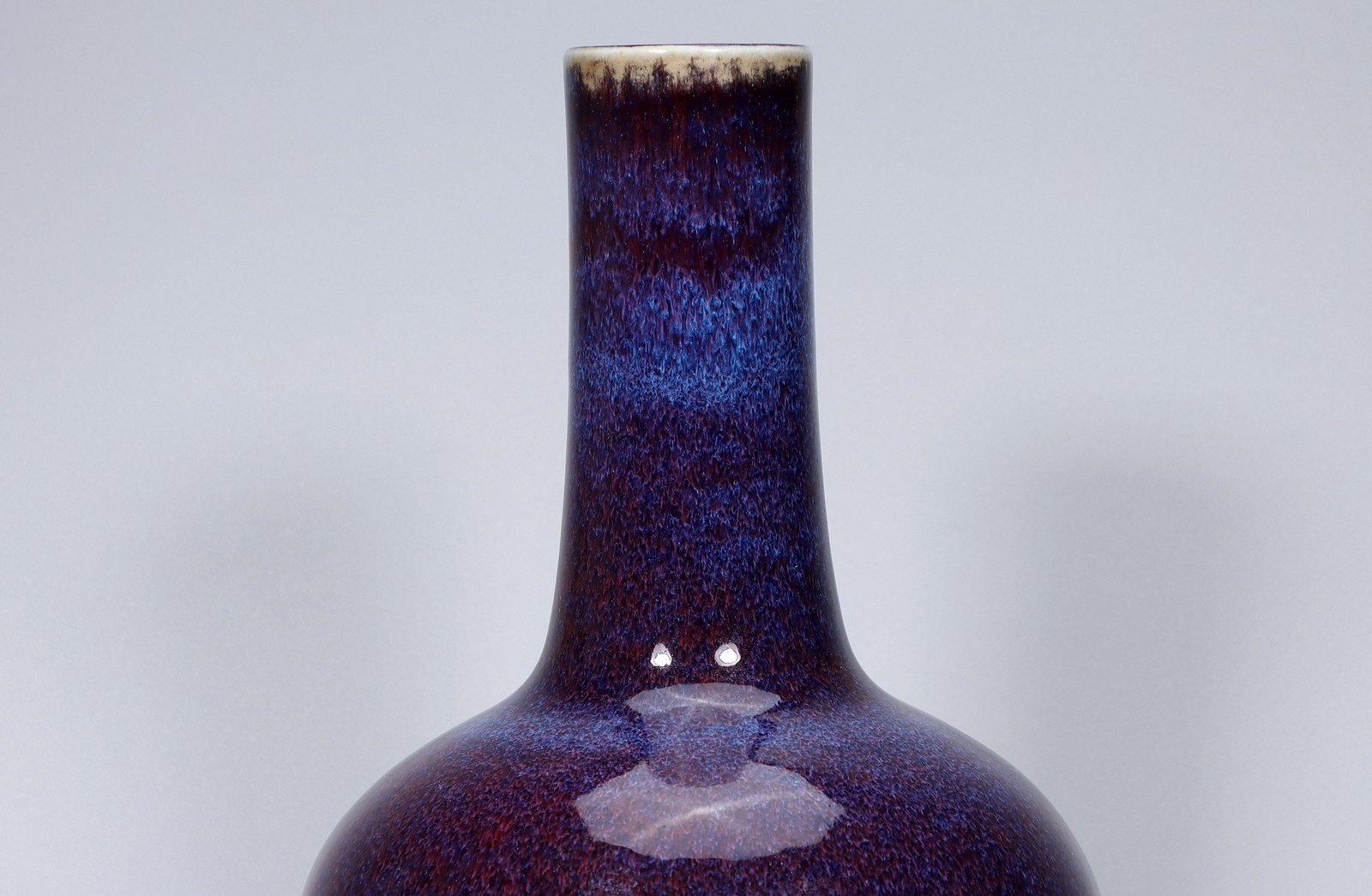 A Exquisite Flambe Glazed Vase - 2