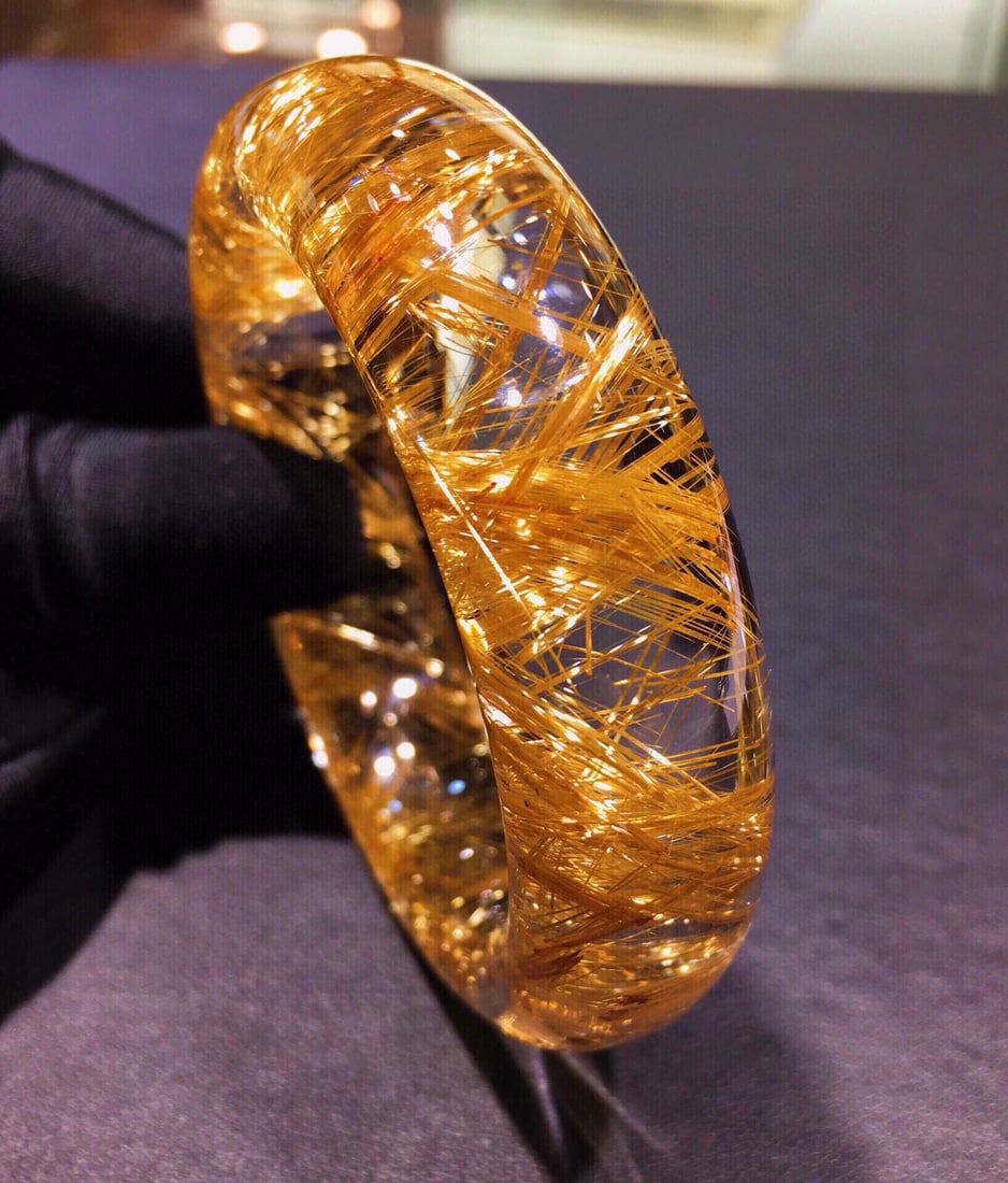 A Exquisite Titanium Quartz Bracelets - 5
