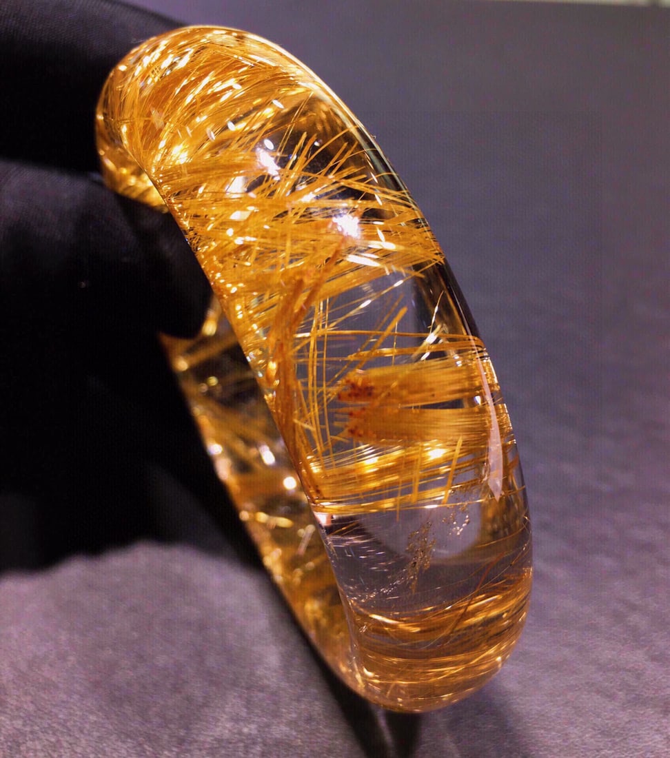 A Exquisite Titanium Quartz Bracelets - 7